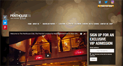Desktop Screenshot of penthouseclubneworleans.com