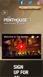 Mobile Screenshot of penthouseclubneworleans.com